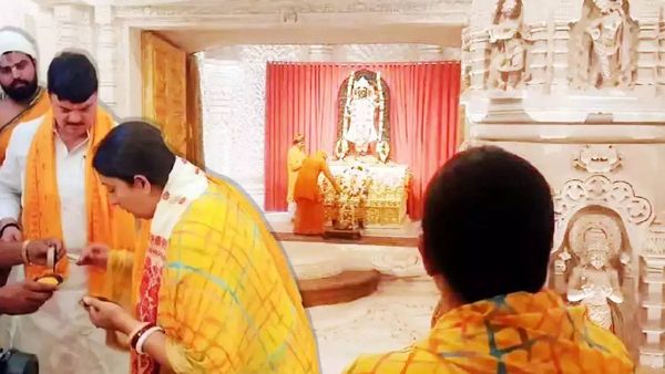 'मैं सौभाग्यशाली हूं जो रामलला को मंदिर में स्थापित होते देखा..', दर्शन कर भावुक दिखीं स्मृति ईरानी