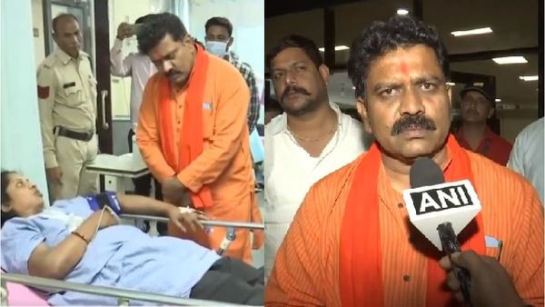 छत्तीसगढ़ के डिप्टी सीएम देर रात दुर्ग बस हादसे के पीड़ितों से मिलने एम्स पहुंचे