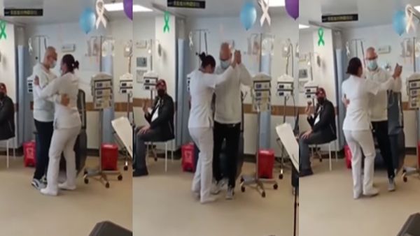 नर्स ने जीता इंटरनेट पर लोगों का दिल, कैंसर पेशेंट को खुश करने के लिए किया डांस, Video