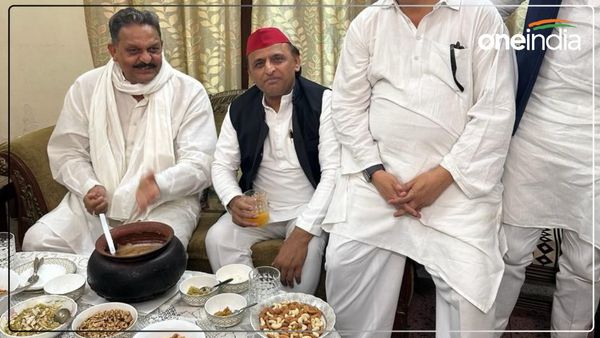 मुख्तार अंसारी के घर पहुंचे अखिलेश यादव, बोले- सिटिंग जज से कराई जाए जांच, सामने आ जाएगी मौत की सच्चाई