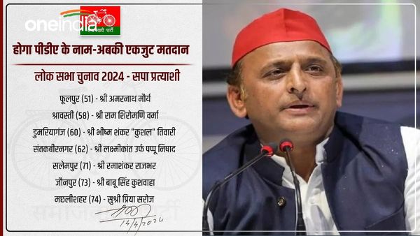 Chunv 2024: सपा ने जारी की नई लिस्ट, जौनपुर, मछलीशहर, फूलपुर समेत 7 सीटों पर उतारे उम्मीदवार, देखें पूरी लिस्ट