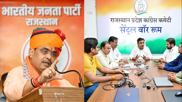 Rajasthan: BJP ने 25 सीटें जीत की रिपोर्ट दिल्‍ली भेजी, कांग्रेस आलाकमान से बोली-ये 8 सीटें हमारे हाथ में