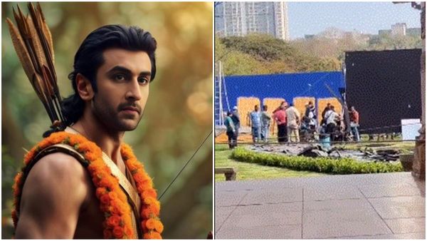Ramayana के सेट लीक हुआ वीडियो, राजा दशरथ के अवतार में दिखे अरुण गोविल, तैयार की गई राम नगरी