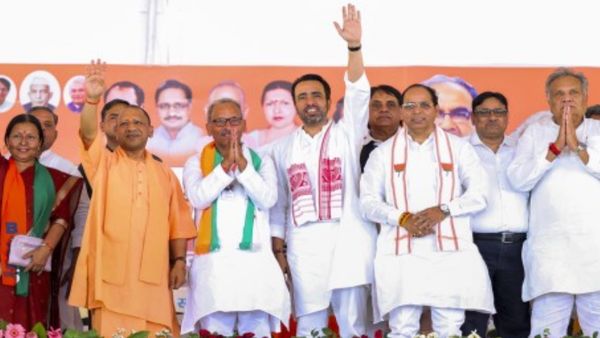 गाजियाबाद में सीएम योगी ने की चुनावी जनसभा- उमड़ी भीड़ को देख बोले- मोदी सरकार लाने के लिए जनता उतावली है