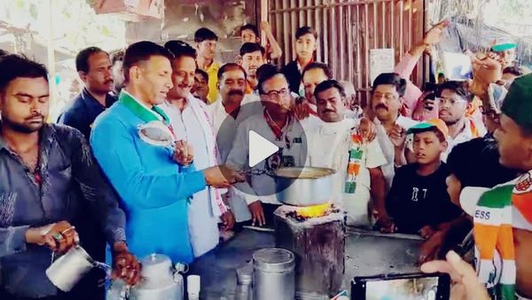 MP News: PCC चीफ जीतू पटवारी ने होशंगाबाद लोकसभा से प्रत्याशी संजय शर्मा के साथ क्यों बनाई चाय