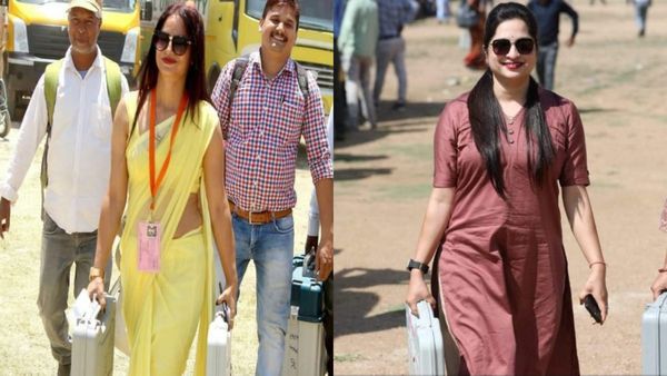 इस बार पीली साड़ी वाली नहीं, सोशल मीडिया पर छिंदवाड़ा पोलिंग ऑफिसर के हैं जलवे; जानें कौन है ये महिला