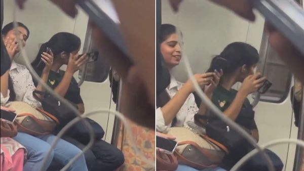 दिल्ली मेट्रो में फिर सीट को लेकर मचा बवाल, दो महिलाओं में हुई तीखी बहस का Video Viral