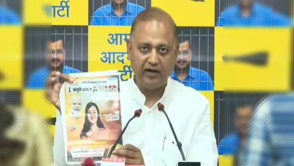 Delhi News: आप प्रत्याशी सोमनाथ भारती ने की प्रेस कांफ्रेंस, चुनाव आयोग पर लगाया बड़ा आरोप