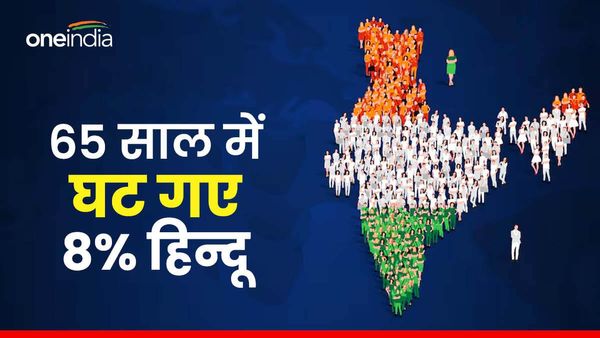 भारत में 8 फीसदी घट गए हिन्दू, 65 सालों में मुसलमानों की आबादी कितनी बढ़ी?