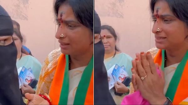 'हमने 500 करोड़ हैदराबाद के लिए निकाले हैं', मुस्लिम महिला से क्या कह गईं माधवी लता, वोटिंग के बीच Video Viral