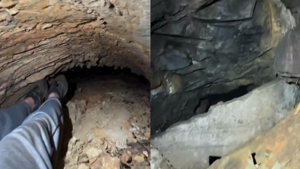 गजब का Adventure! 165 साल पुरानी सुरंग में फंसा शख्स, Video देख छूटेंगे पसीने