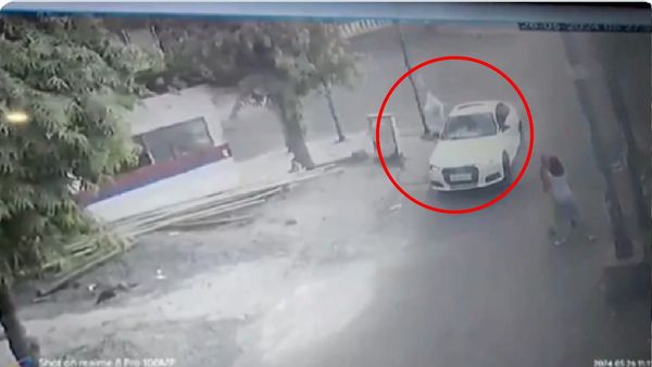 पुणे के बाद नोएडा में तेज रफ्तार का कहर, सड़क पार कर रहे बुजुर्ग को ऑडी ने रौंदा, CCTV में कैद हुआ खौफनाक मंजर