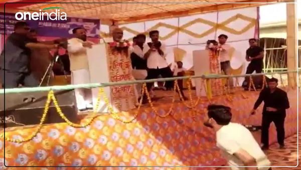 UP News: स्वामी मौर्य पर जूता फेंकने वाले पर 11 लाख रुपये का इनाम, नेता ने कहा- 'हाथ काटकर लाओ, इनाम पाओ'