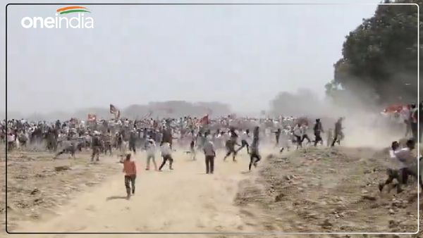 Lok Sabha Election 2024: अखिलेश यादव की जनसभा में बेकाबू हुई भीड़, सुरक्षा घेरा तोड़ा, देखें Video