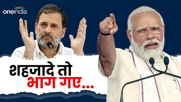 'डरो मत, भागो मत....' राहुल गांधी के अमेठी से चुनाव ना लड़ने पर पीएम मोदी ने ली चुटकी