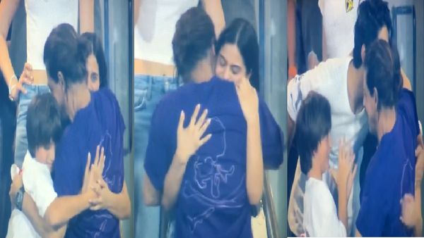 KKR के फाइनल जीतते ही रोने लगीं सुहाना खान, पापा शाहरुख खान से लिपटकर कही ऐसी बात