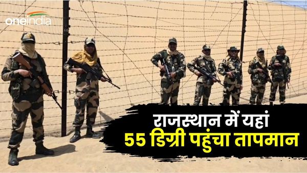 भारत-पाक सीमा पर 55 डिग्री पहुंचा तापमान, काला पड़ गया थर्मामीटर, हीट स्ट्रोक से BSF जवान की मौत