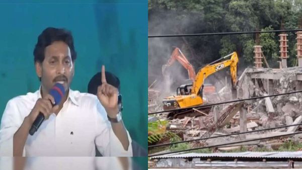 आंध्र में YSRCP कार्यालय पर चला बुलडोजर, गरमाई राजनीति, जगन ने कहा- फिर तानाशाही रवैया
