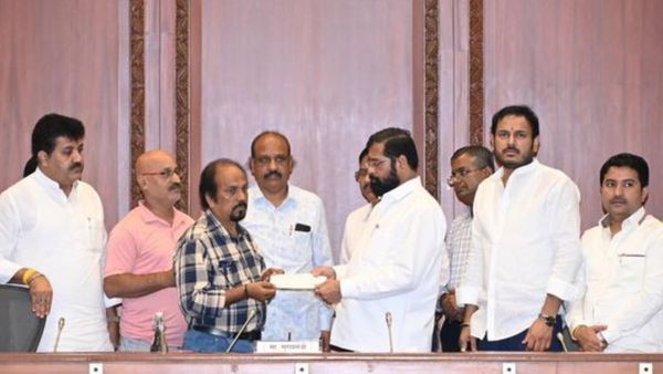 पोर्श हिट एंड रन केस में मारे गए युवक-युवती के परिवार को सीएम शिंदे ने सौंपा चेक, किया ये वादा