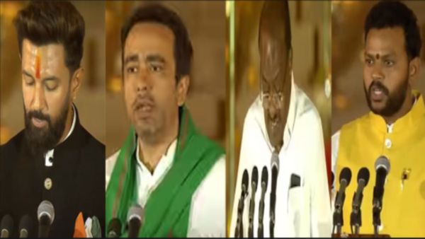 Modi New Cabinet: पिछली दो सरकार में हाशिए पर था NDA, इस बार कितने सहयोगी नेताओं ने ली मंत्री पद की शपथ?
