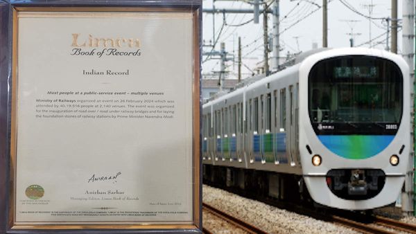 Public Service Event: रेल मंत्रालय के नाम एक और रिकॉर्ड, Limca Book of Records में दर्ज हुआ नाम