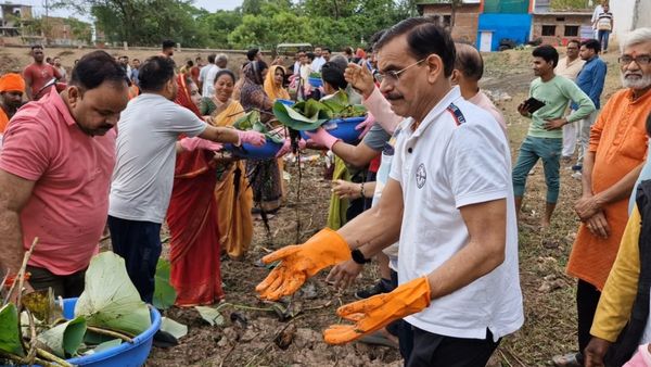 पन्ना में बरसात से पहले होगा तालाबों का गहरीकरण और सौंदर्यीकरण- भाजपा सांसद विष्णुदत्त शर्मा