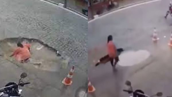 Fact Check: क्या सच में अयोध्या का रामपथ धंसा, गड्ढे में गिरी महिला! जानिए Viral Video का पूरा सच