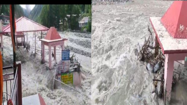 यमुनोत्री के बाद गंगोत्री धाम में मची अफरा- तफरी, भागीरथी का दिखा रौद्ररूप,खतरा बरकरार