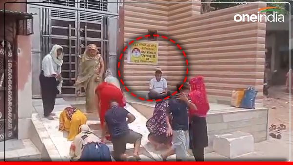 Hathras stampede: 'भोले बाबा' के खिलाफ इस नेता ने खोला मोर्चा, आश्रम के गेट पर दे रहा धरना