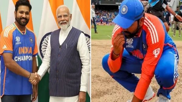 PM मोदी के सामने भावुक हुए Rohit Sharma, कहा- हमारी मेहनत आखिरकार रंग लाई, बताया जीत की मिट्टी क्यों चखी