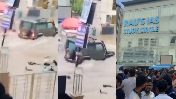 Delhi Coaching Incident: जिस थार की वजह से घुसा बेसमेंट में पानी, उसका सनसनीखेज वीडियो आया सामने