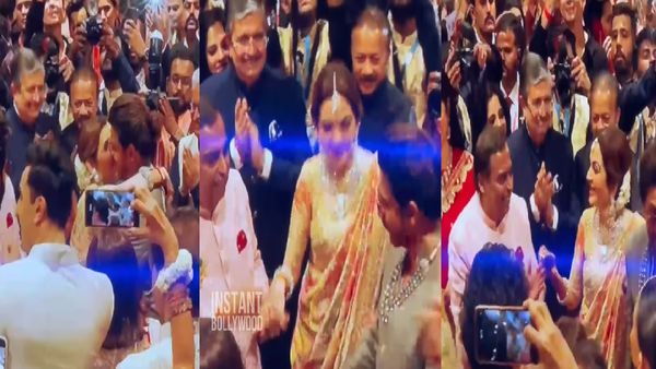 शाहरुख खान से चिपक कर नाचीं दूल्हे की मां नीता अंबानी, देखते रहे पति मुकेश अंबानी और फिर जो हुआ