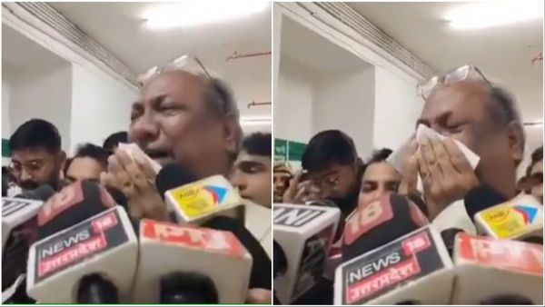 Video: अयोध्या रेप पीड़िता से मिल फफक कर रो पड़े संजय निषाद, कहा- मोईद खान को बचा रहे हैं अखिलेश