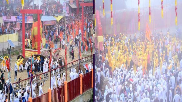 रक्षाबंधन पर देवीधुरा स्थित मां वाराही धाम में फलों फूलों से खेला गया पाषाण युद्ध, जानिए क्यों है खास