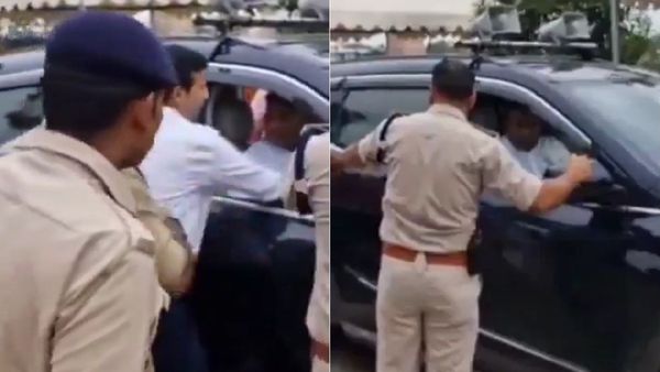 Ujjain News: महाकाल लोक में MLA के बेटे की कार देख गुस्सा हुए कलेक्टर, जमकर लगाई फटकार, Video