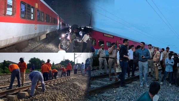 UP News: कानपुर के पास साबरमती एक्सप्रेस का पटरी से उतरने का मामला, अज्ञात लोगों के खिलाफ एफआईआर दर्ज