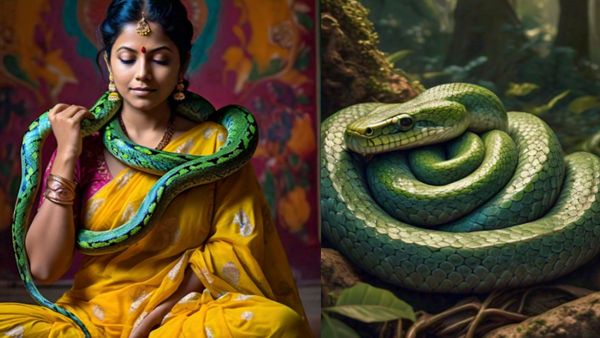बच्चा समझकर सांप को अपना दूध पिलाती रही महिला, जानें फिर क्या हुआ