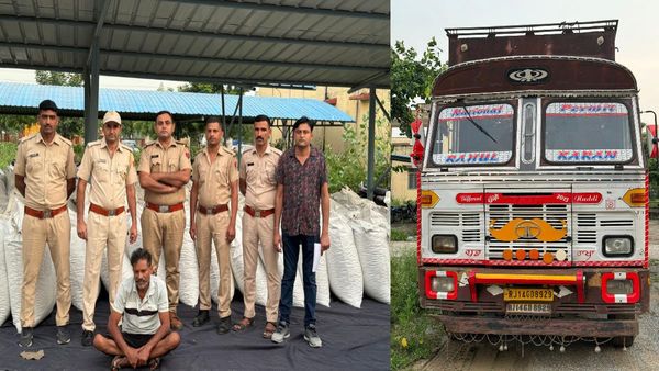 Rajasthan: चित्तौड़गढ़ में पंजाब-हरियाणा जानी थी नशे की बड़ी खेप, ट्रक में मिला पांच करोड़ का डोडा चूरा