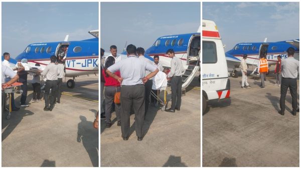 पीएम श्री एयर एंबुलेंस सेवा आयुष्मान कार्डधारी मरीज के लिए बनी वरदान, छतरपुर के पहले मरीज को मिला योजना का लाभ