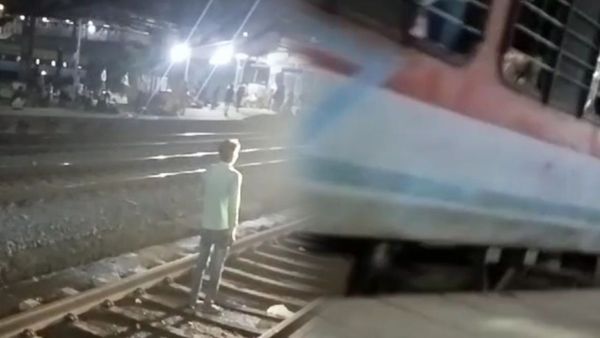 Viral video: ट्रेन आते ही रेलवे ट्रैक पर खड़ा हो गया युवक, सामने आया मौत का लाइव वीडियो