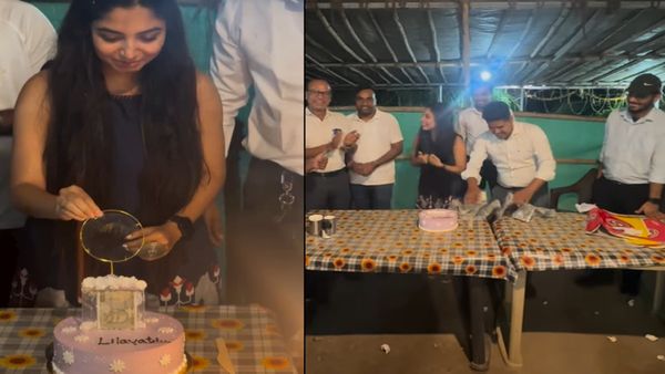 VIDEO: दोस्तों ने बर्थडे पर लड़की को दिया गजब का सरप्राइज, केक काटा तो उड़ गए होश