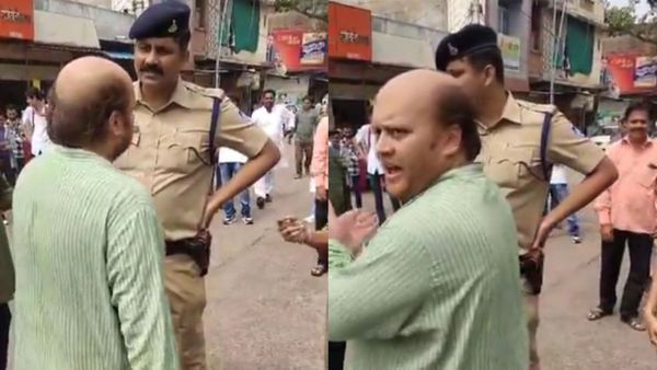 महिला पुलिस अधिकारी के चेहरे पर उड़ाया सिगरेट का धुआं, दिग्विजय सिंह ने भतीजे की हरकत को बताया छोटी घटना