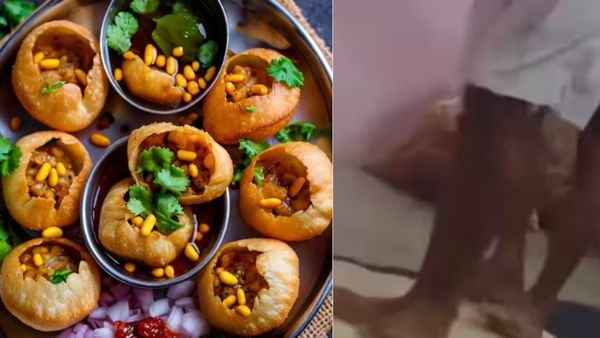 गोलगप्पा लवर जरूर देखें ये वीडियो, पैरों से तैयार करता दिखा शख्स, शॉकिंग वीडियो हुआ वायरल