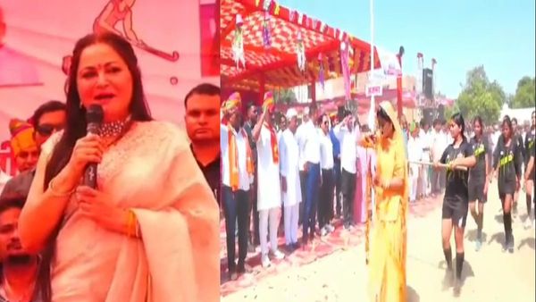 Rajasthan: फिल्म अभिनेत्री जयाप्रदा को याद आए अपने दिन, जानिए कैसे दी हॉकी टुर्मामेंट में बेटियों को सीख ?