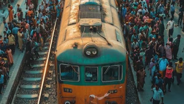 Bandra Station Stampede: एक-दूसरे पर पैर रखकर ट्रेन तक पहुंचे यात्री, भगदड़ का CCTV फुटेज देख कांप जाएगी रूह