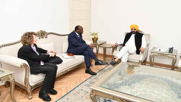CM मान ने विश्व बैंक के कंट्री डायरेक्टर के साथ की बैठक, वित्तीय सहायता की आवश्यकता पर जोर दिया