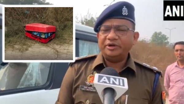 हाईवे पर झाड़ियों के पास मिला लाल सूटकेस, मौके पर पहुंची पुलिस ने खोलकर देखा तो रह गई सन्न