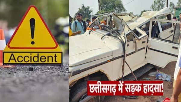 छत्तीसगढ़ के मुंगेली और सक्ती में भीषण सड़क हादसा, कुल 6 लोगों की मौत