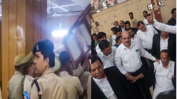 UP News: गाजियाबाद में कोर्ट के रूम के अंदर ही वकीलों के बीच झड़प, SIT जांच की मांग