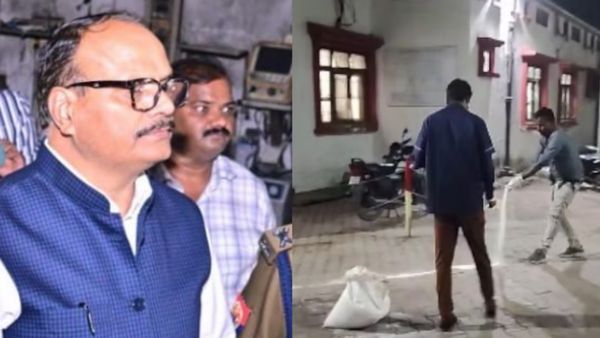 मेडिकल कॉलेज में मचा था कोहराम, कौन डलवा रहा था स्वागत में चूना? कांग्रेस ने उठाए सवाल, डिप्टी CM पाठक भी भड़के